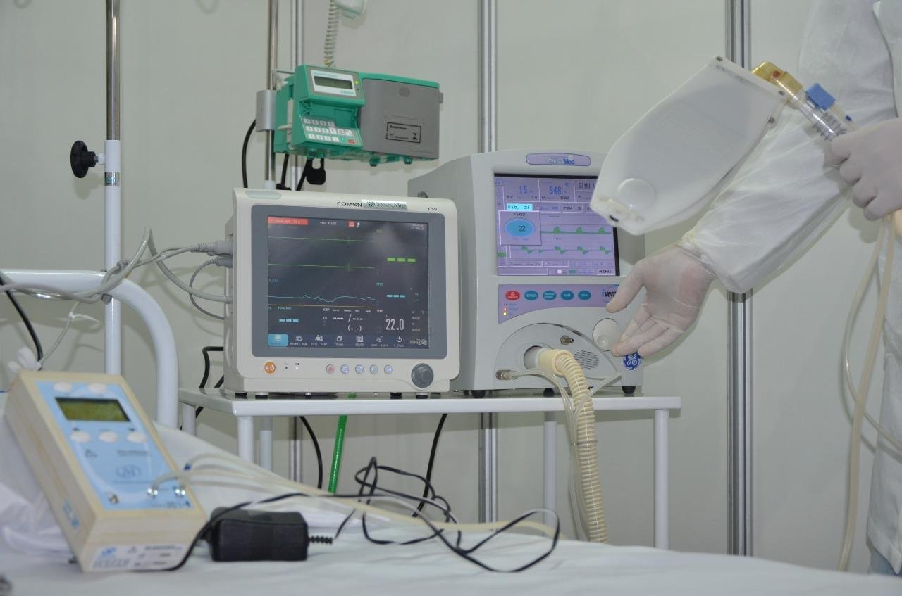 Estrutura para pacientes com Covid-19 funciona no Gin&aacute;sio de Esportes