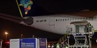 Aeronave chegou ao Rio na noite desta sexta-feira
