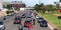 De acordo com a Polícia Militar do Distrito Federal, 500 veículos participaram do evento