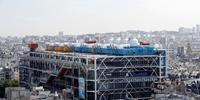 O Centro Pompidou de Paris, museu nacional de arte moderna, fechará para obras de restauração entre 2023 e 2027