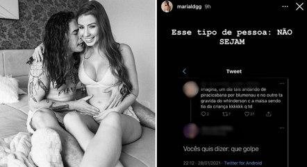 Maria Lina est&aacute; gr&aacute;vida de Whindersson Nunes