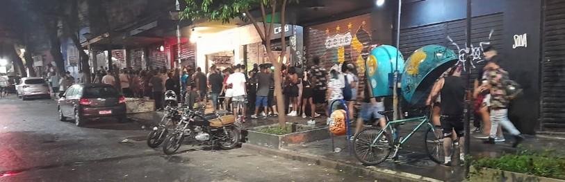 Guarda Municipal dispersou aglomera&ccedil;&otilde;es na Fernando Machado na madrugada