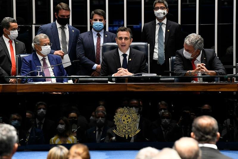 Com apoio do Pal&aacute;cio do Planalto, Pacheco foi eleito nessa segunda, com 57 votos