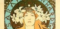 Exposição com série de obras de Alphonse Mucha, ícone máximo da Art Nouveau