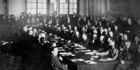 A Conferência de Riga discutia as condições de paz.