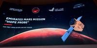 Agência da China, dos Emirados Árabes e dos EUA enviaram sondas para estudar a atmosfera e a superfície do planeta vermelho