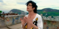 Michael Jackson no clipe 