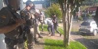 A ação foi realiza em conjunto entre a Polícia Civil, 36º BPM e Canil de Caxias do Sul