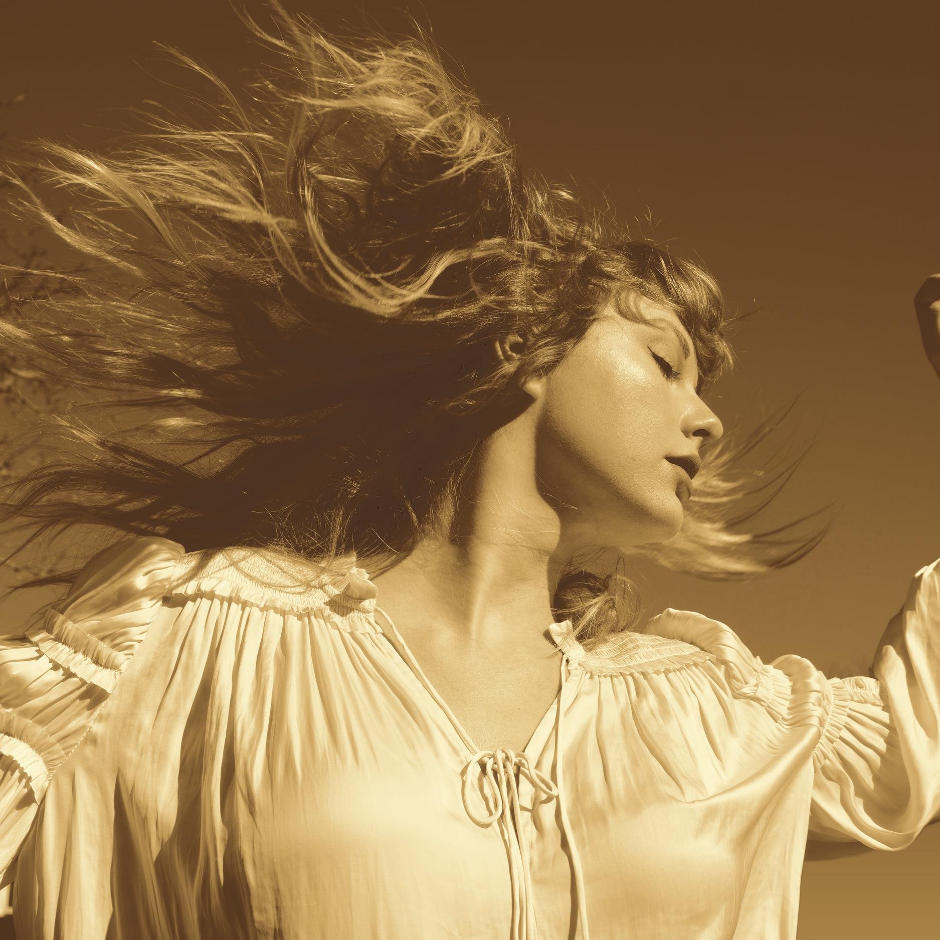 Taylor Swift anuncia nova vers&atilde;o de "Fearless" em suas contas nas redes socias.