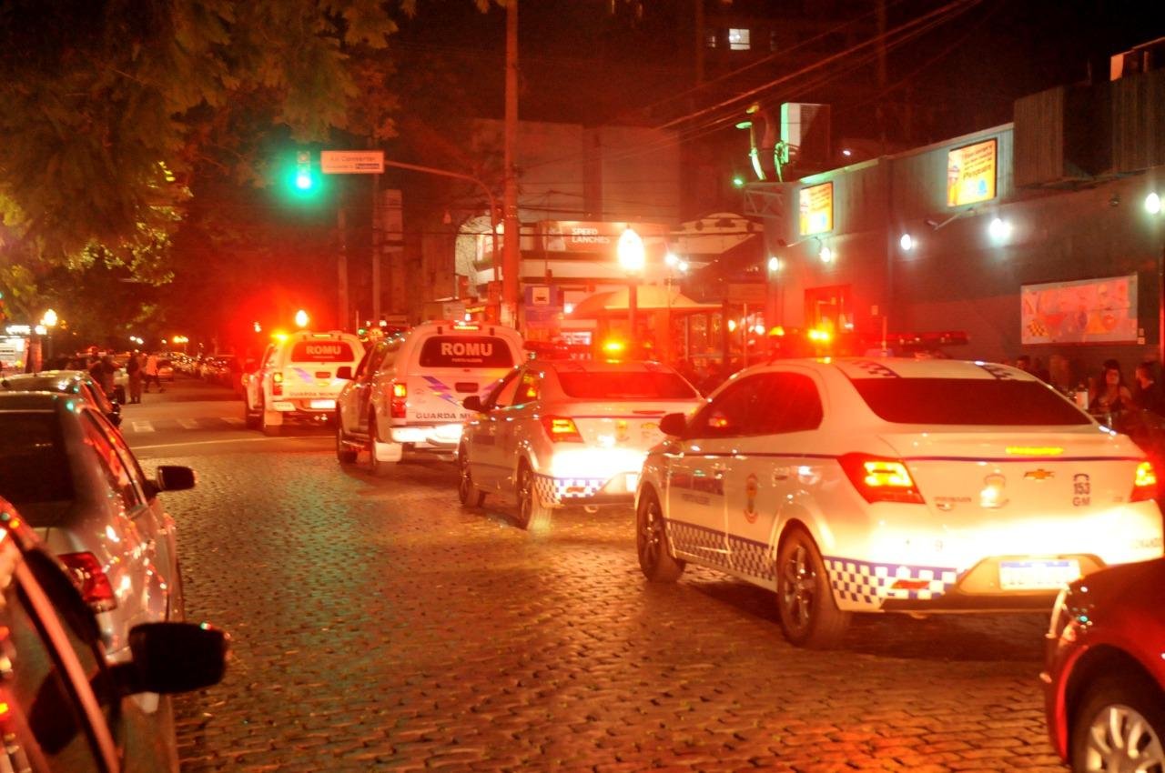 Durante o feriad&atilde;o, foram oito a&ccedil;&otilde;es de dispers&atilde;o de aglomera&ccedil;&otilde;es em vias p&uacute;blicas