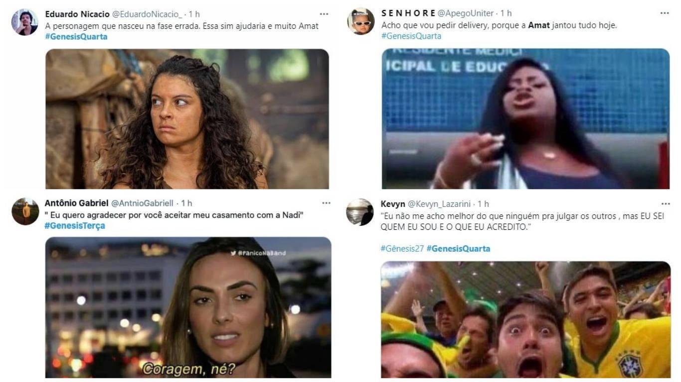 O confronto agitou as redes sociais