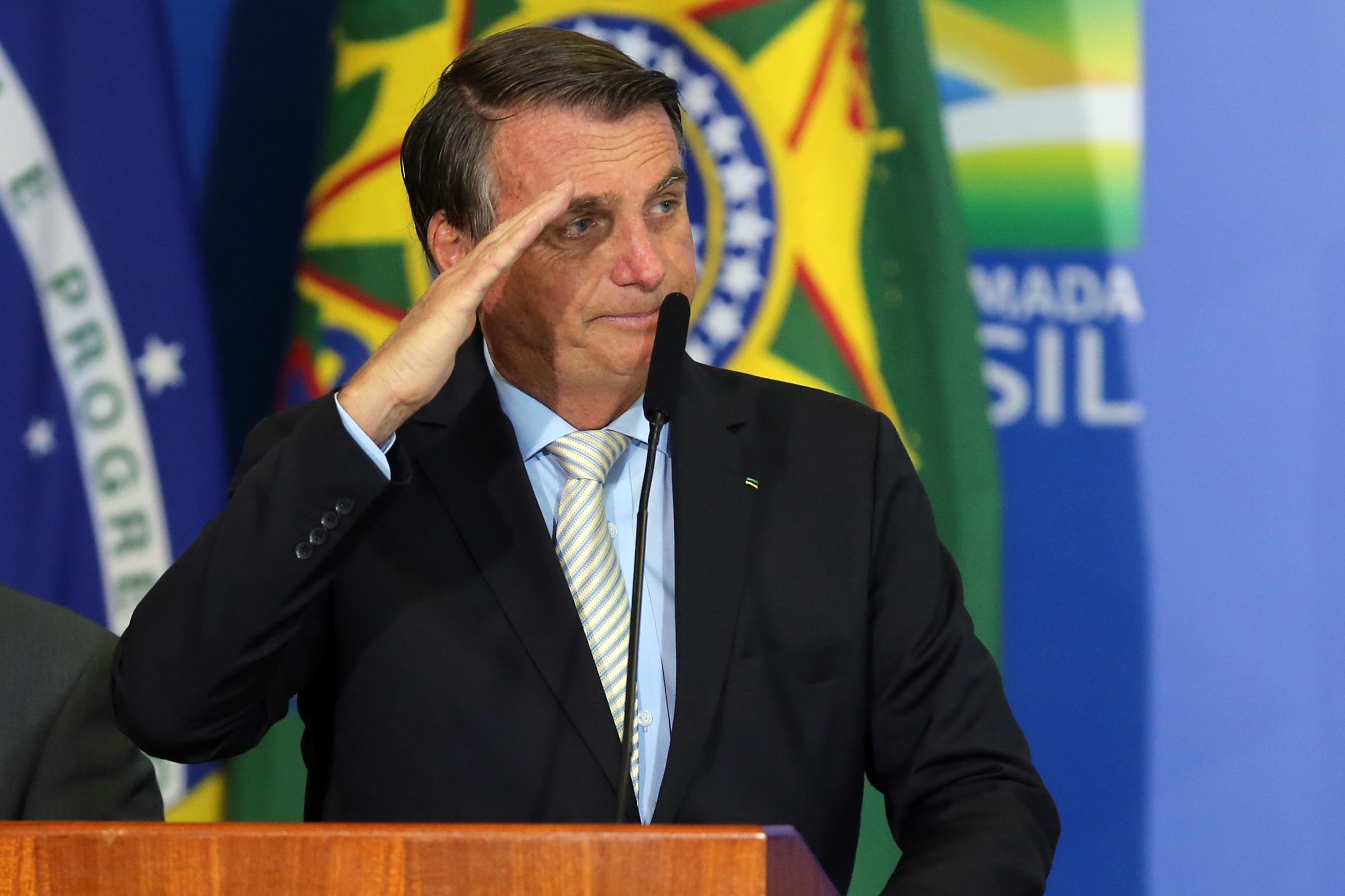 O Presidente da Rep&uacute;blica, Jair Bolsonaro.