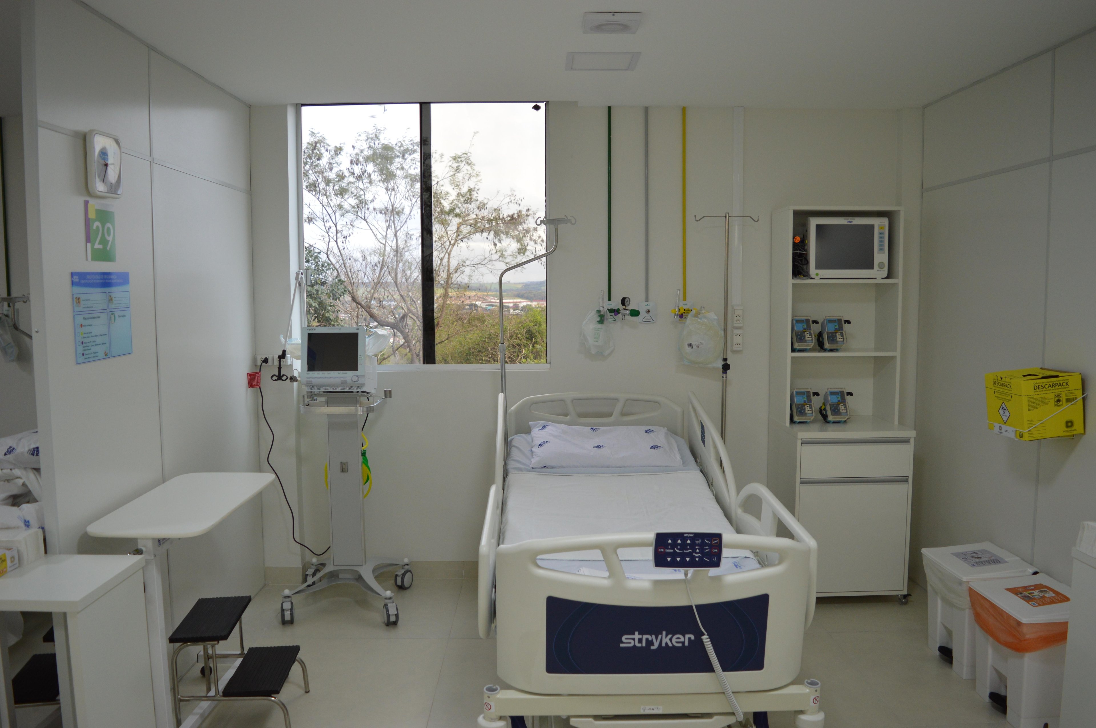 Unidade Dom Bosco Especializada em Problemas Respirat&oacute;rios e COVID-19, em Santa Rosa
