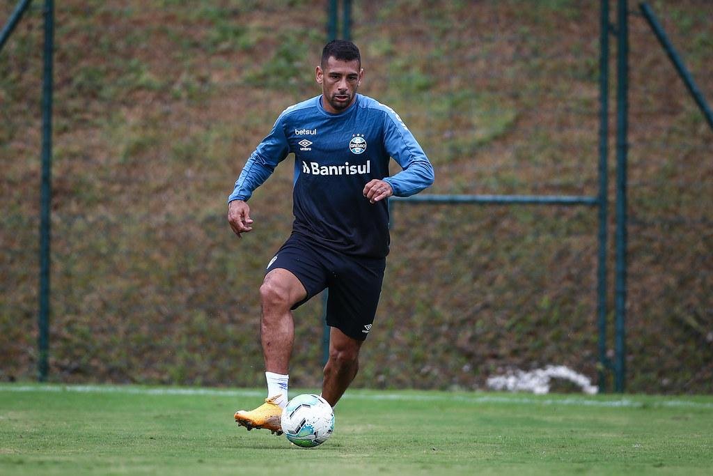 Diego Souza &eacute; a esperan&ccedil;a de gols do Gr&ecirc;mio contra o Palmeiras no Allianz Parque