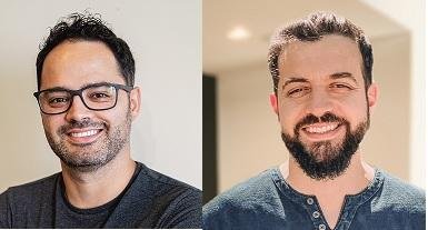 Paulo Faulstich e Ot&aacute;vio &Aacute;vila, s&oacute;cios da Nodo
