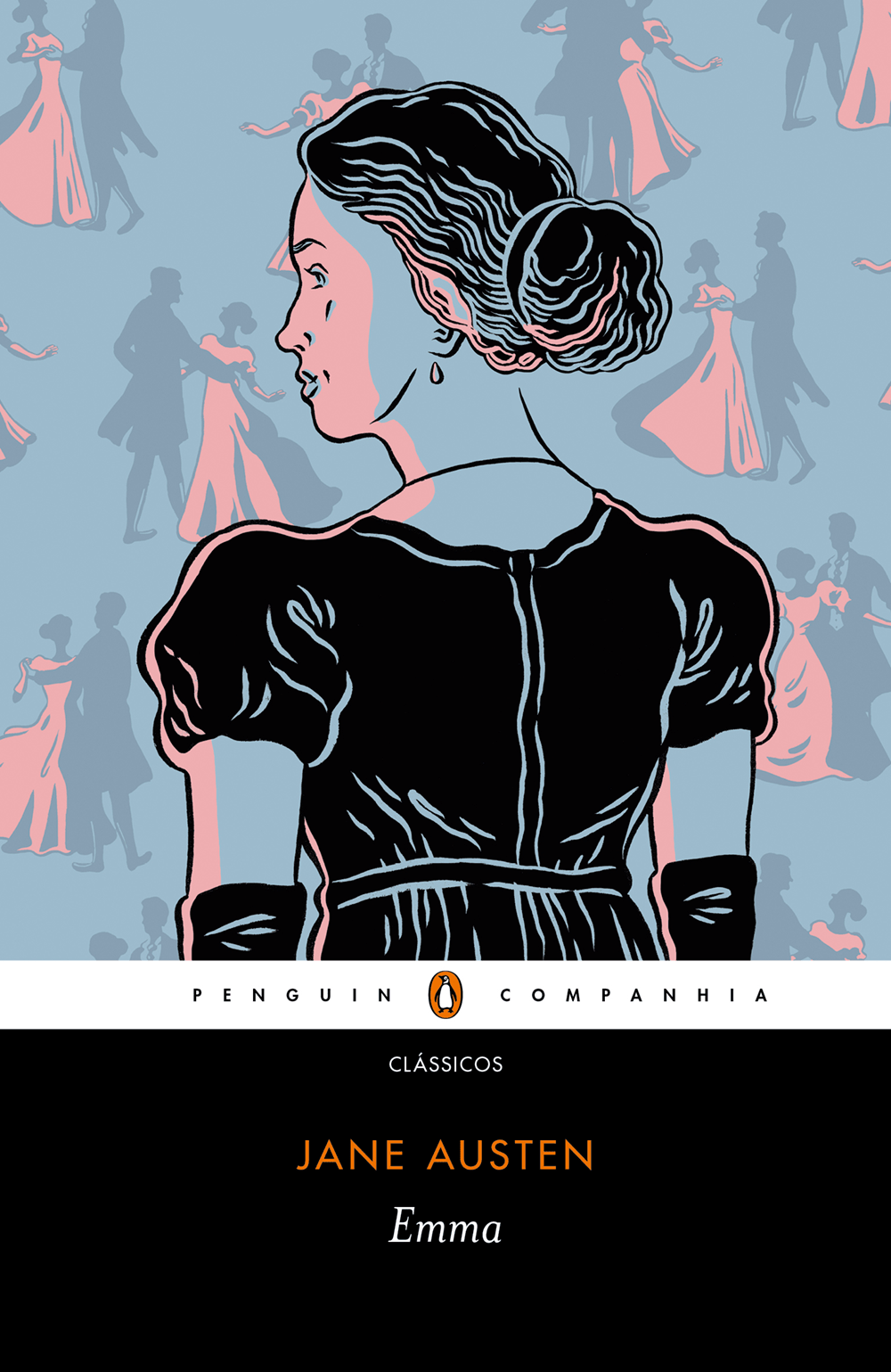 Capa da nova edi&ccedil;&atilde;o para "Emma", de Austen