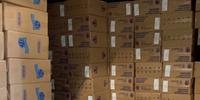 Cerca de 500 mil maços, totalizando dez milhões de unidades, estavam em quase mil caixas