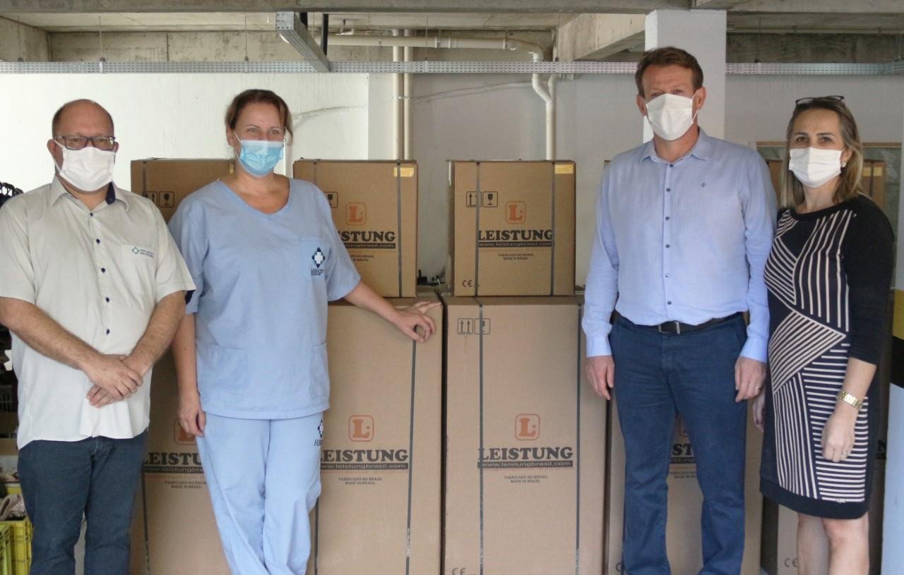 Ao todo, o Hospital Beneficente S&atilde;o Pedro possui 15 leitos habilitados de UTI