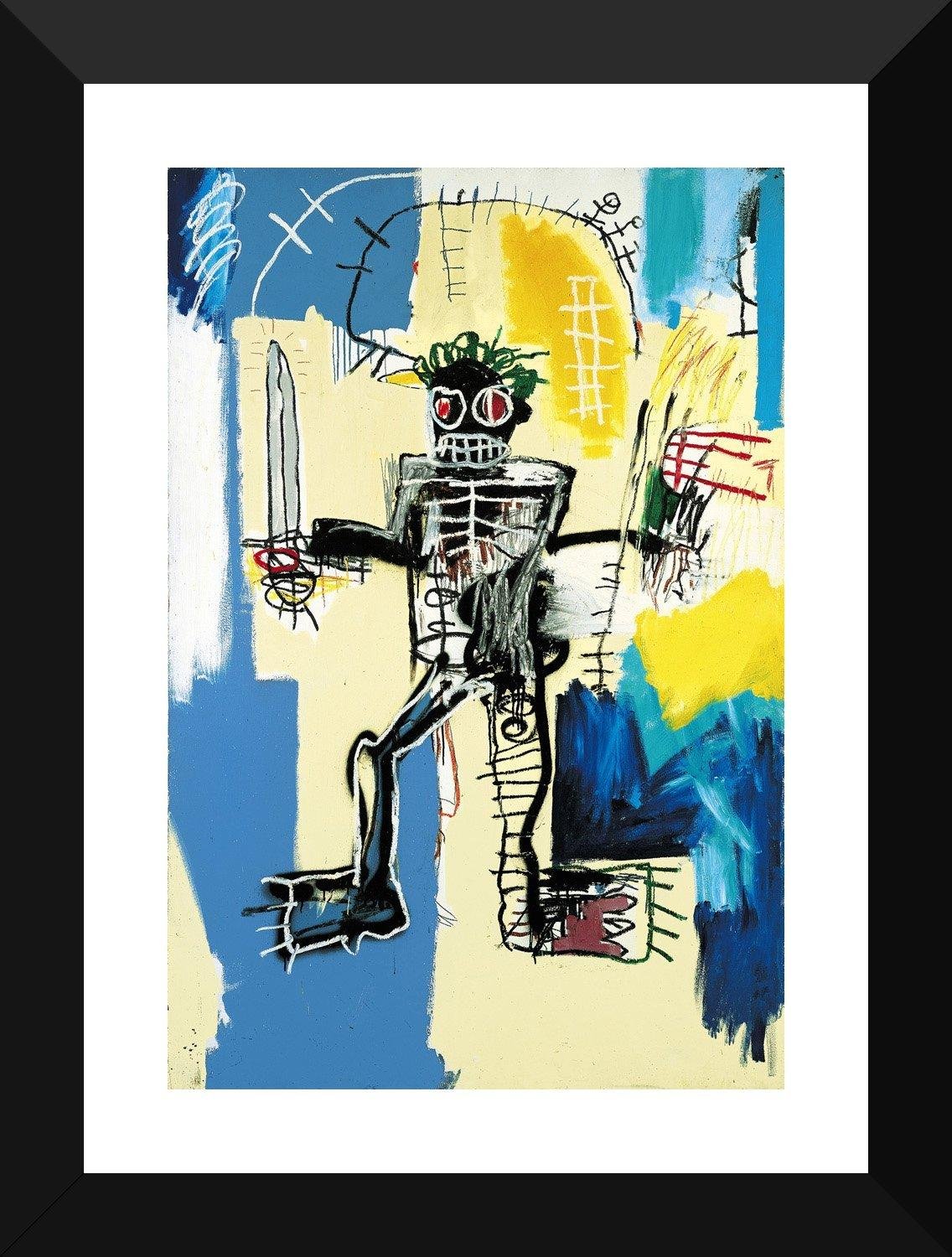 "Warrior",  de Basquiat, &eacute; considerada por especialistas como a obra emblem&aacute;tica do pintor americano