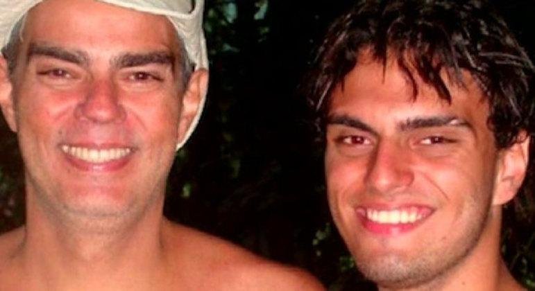 Filho de Chico Anysio, Nizo Neto e seu filho, Rian Brito