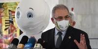 Ministro enfatizou a necessidade do uso de máscaras