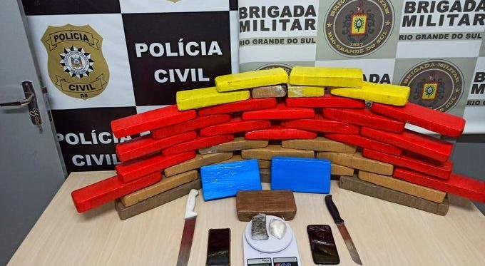 Local onde estavam os entorpecentes seria usado por uma fac&ccedil;&atilde;o criminosa