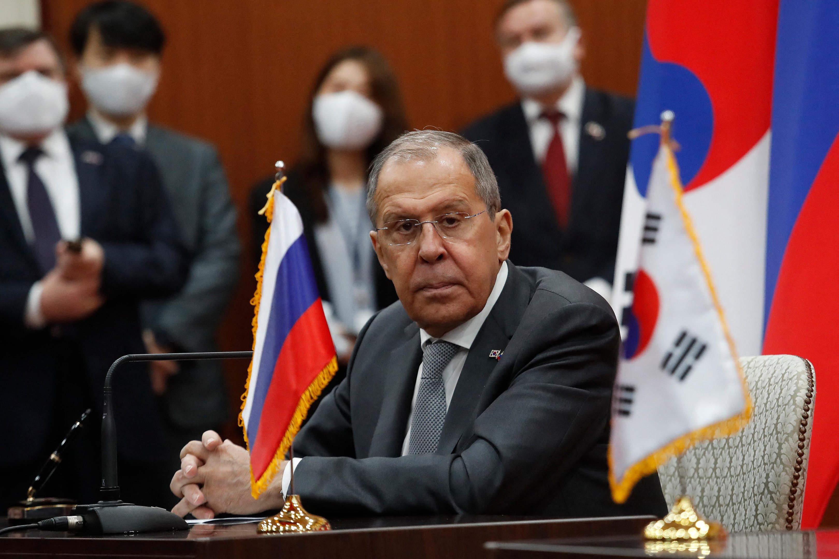Lavrov disse que a R&uacute;ssia apoia h&aacute; muito tempo a "tend&ecirc;ncia mundial de que todo o mundo quer acabar com o racismo"