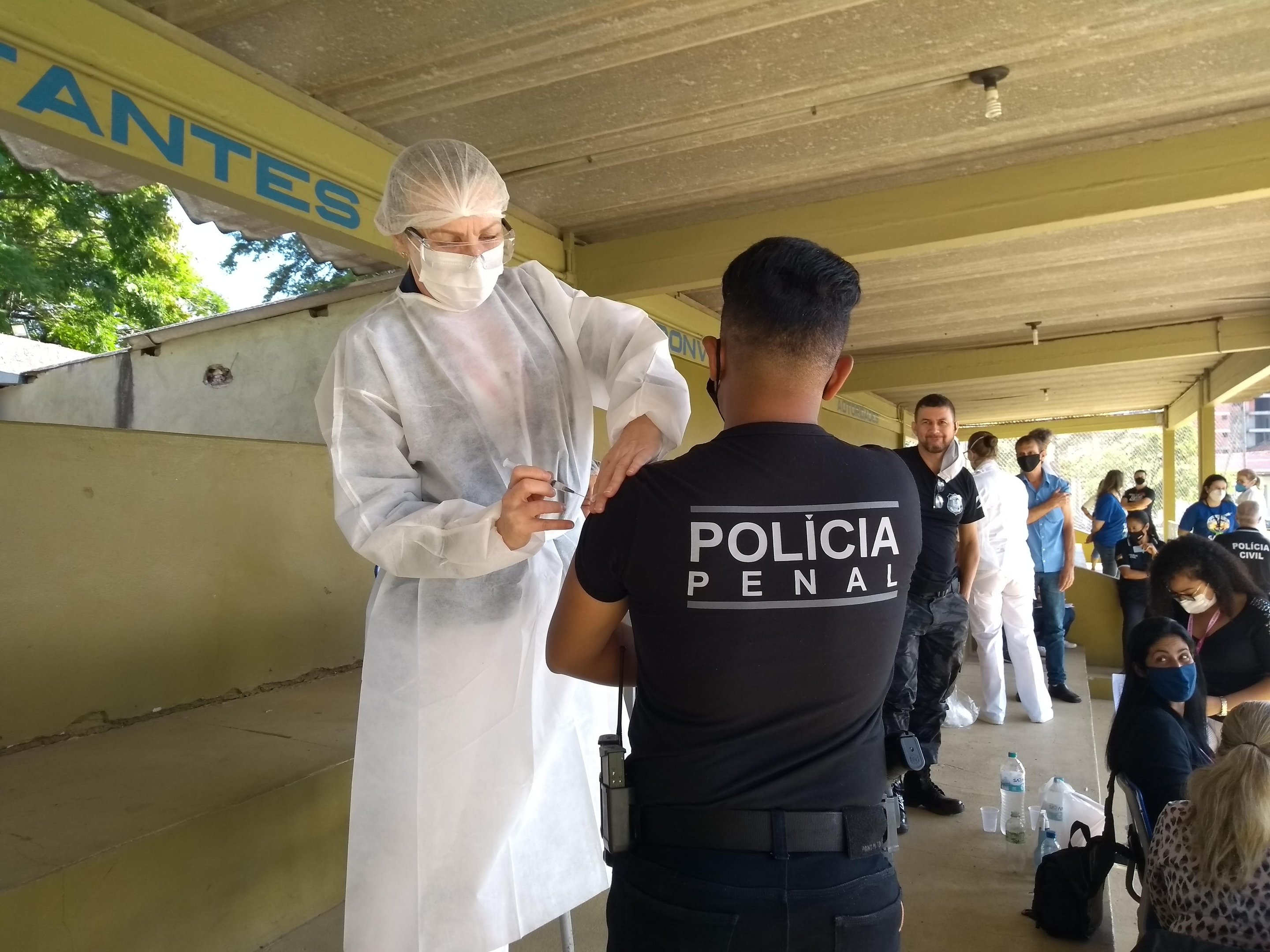 Profissionais da Seguran&ccedil;a j&aacute; podem se vacinar em Santa Maria