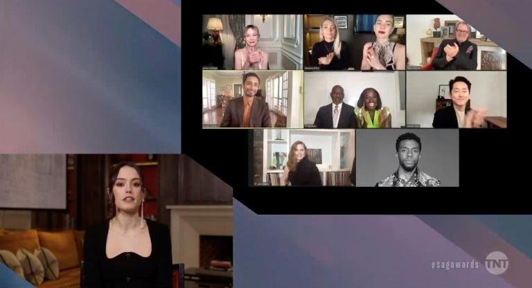 Boseman venceu na categoria de melhor ator por "A Voz Suprema do Blues"