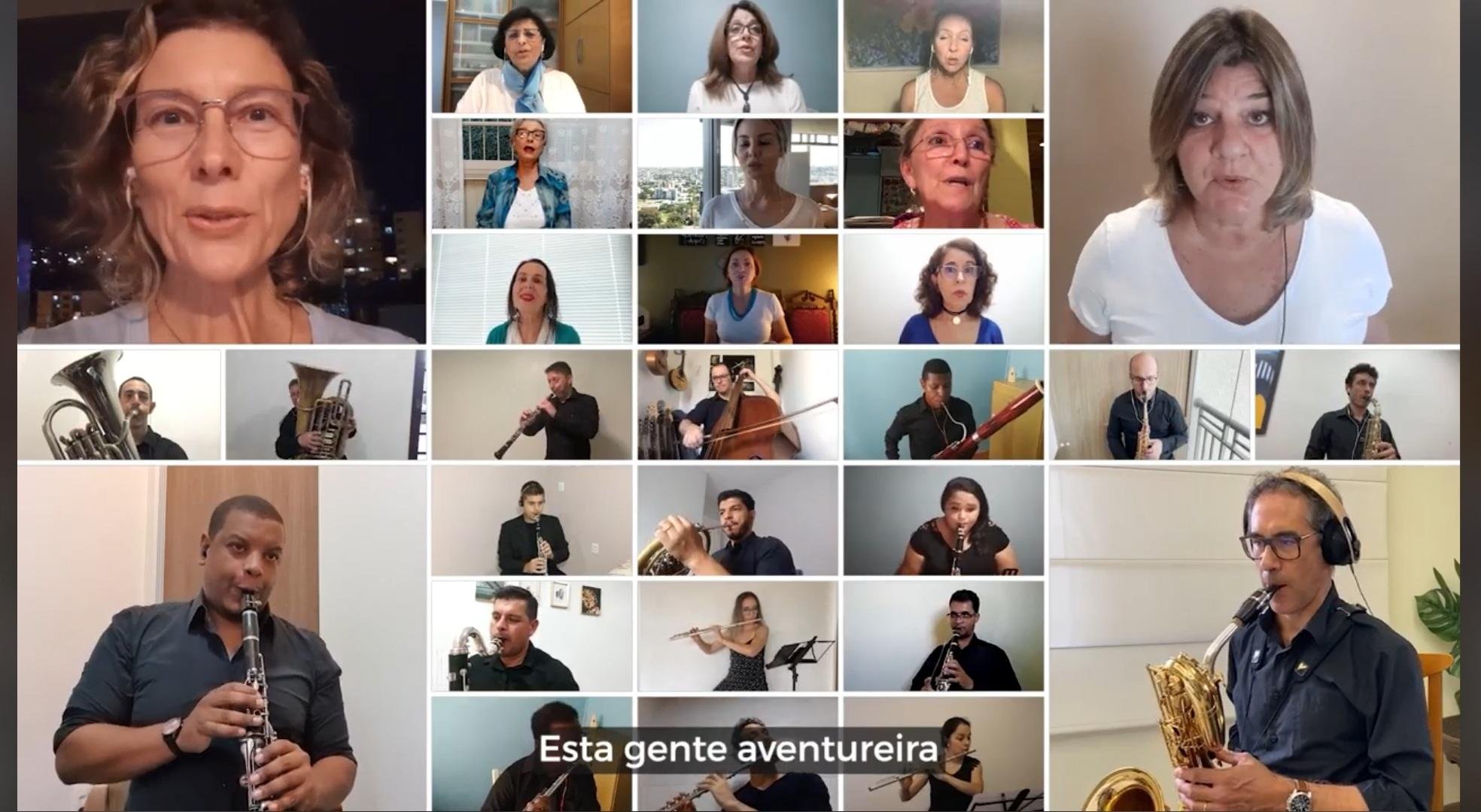 Orquestra de Sopro de Novo Hamburgo gravou um arranjo especial para o hino do munic&iacute;pio