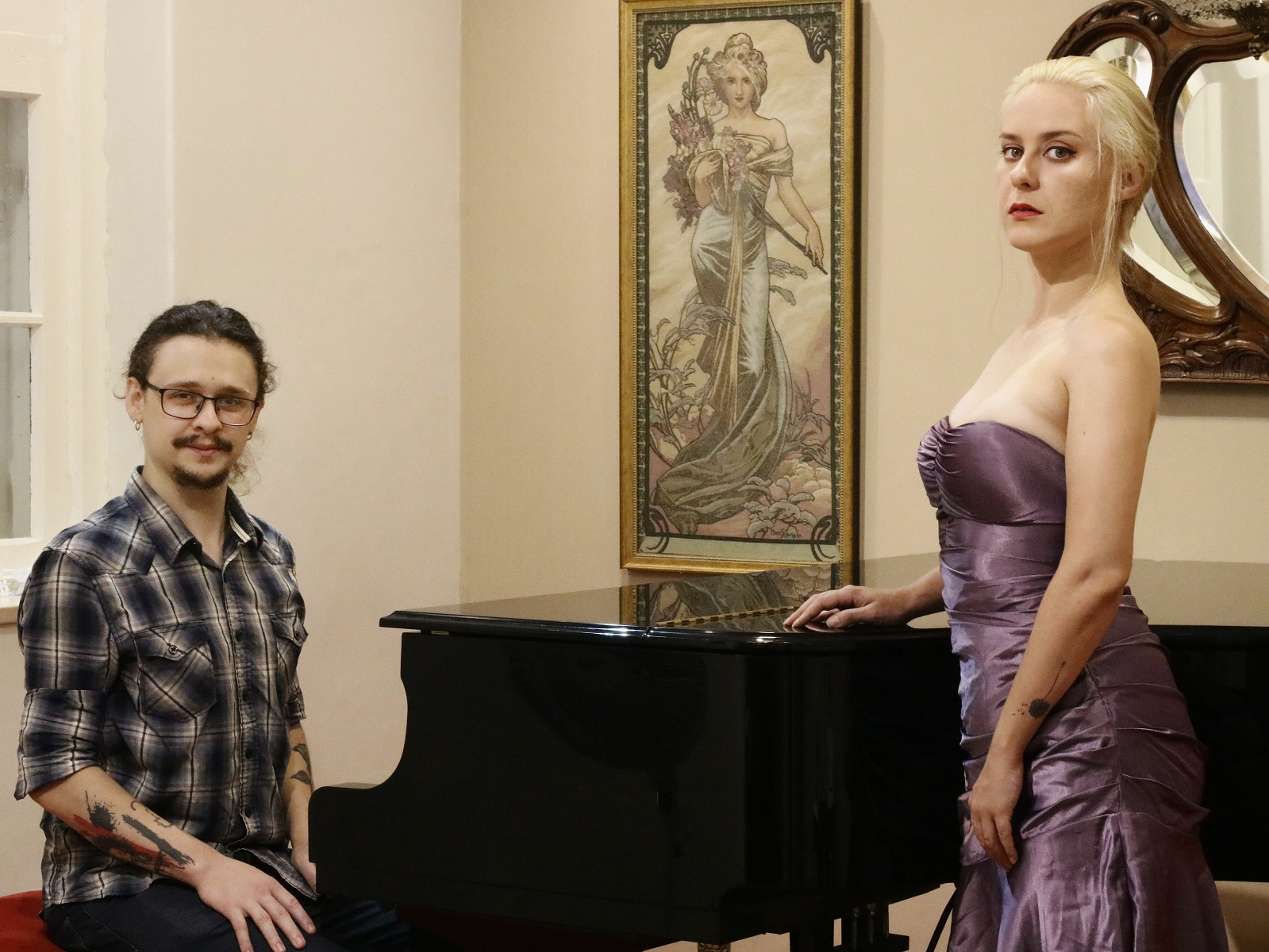 Ana Carla De Carli e Patrick Hertzog uniram o Metal e o Erudito em &ldquo;Ophelia&rdquo;