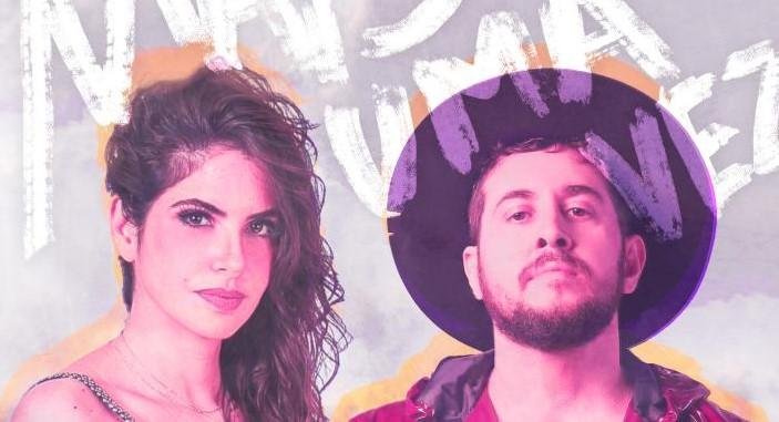 Roberta Spindel  e Rodrigo Suricato gravam m&uacute;sica juntos