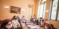 Equipe do Executivo participou, nesta quinta-feira, de reunião online com o Gabinete de Crise do governo gaúcho