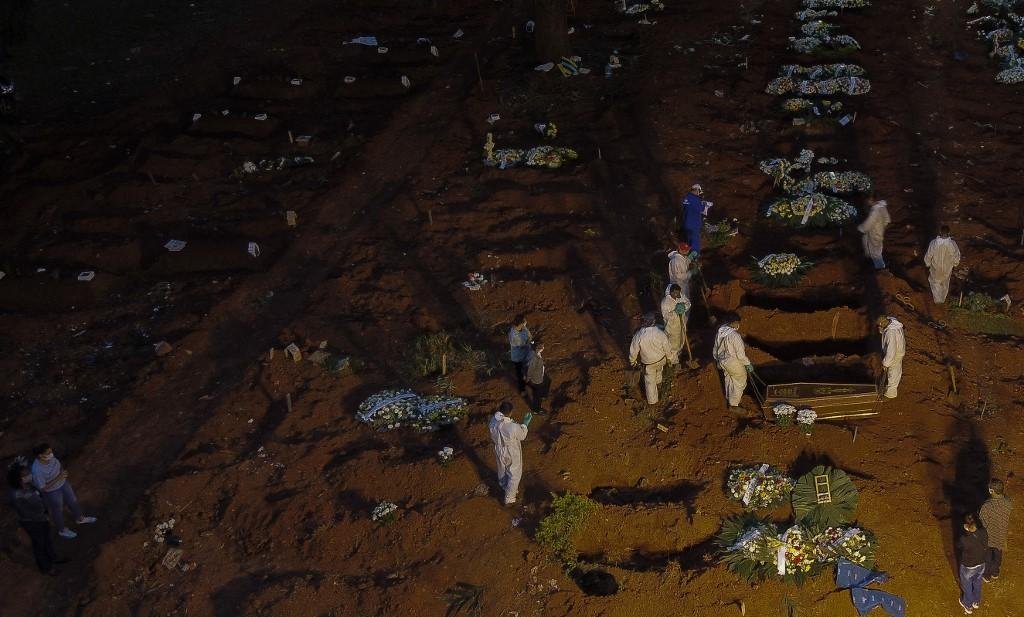 Brasil registrou, nesta quinta-feira, 2.027 mortes por Covid-19