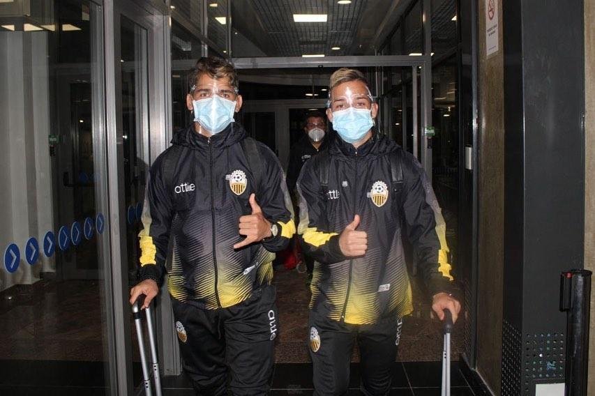 Delega&ccedil;&atilde;o do Deportivo T&aacute;chira desembarcou em Porto Alegre na noite de domingo para o jogo de ter&ccedil;a-feira no Beira-Rio