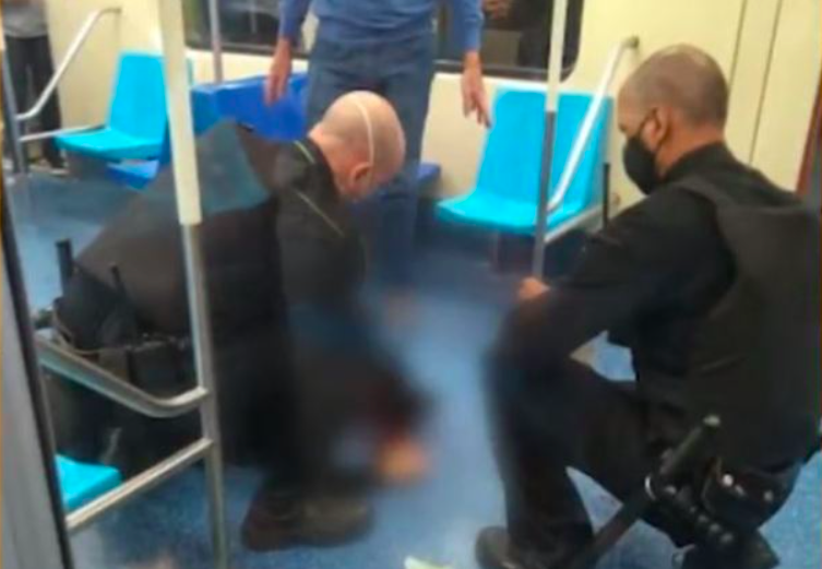 Agressor disse aos agentes que toma rem&eacute;dio e ouviu vozes.