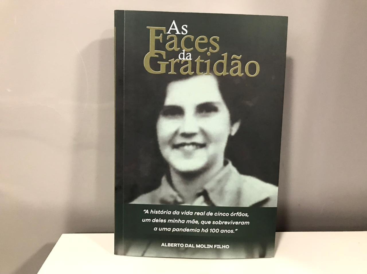 Livro "As Faces da Gratid&atilde;o", de Alberto Dal Molin Filho