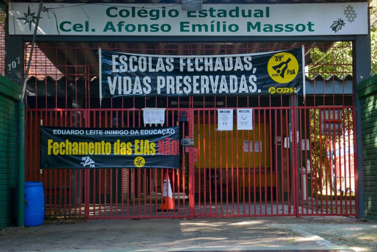 CPERS mant&eacute;m protesto contra retomada