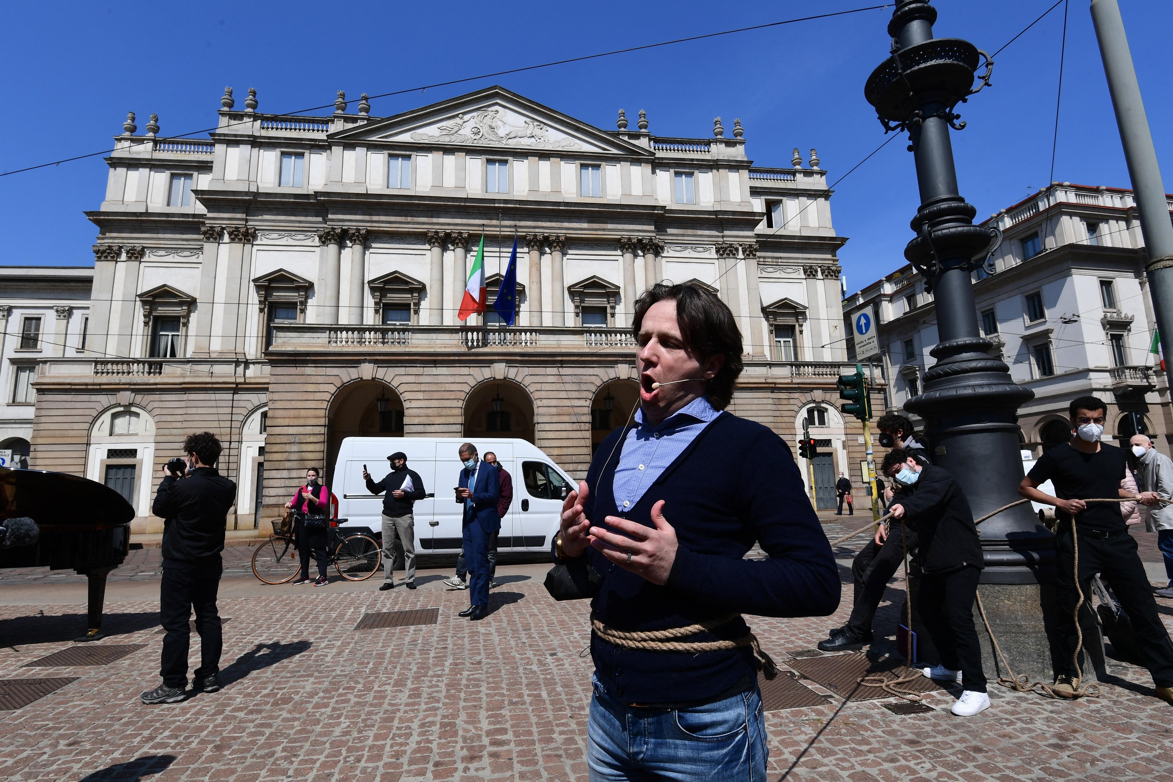 O teatro La Scala de Mil&atilde;o anunciou nesta quarta-feira (28) sua reabertura ao p&uacute;blico