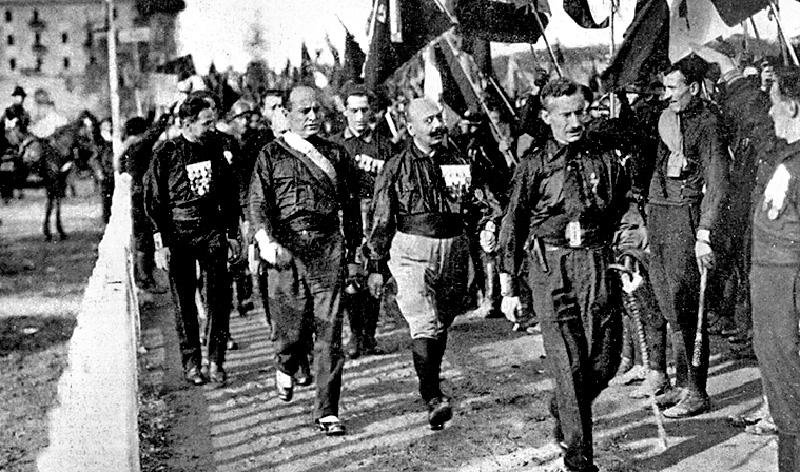 Os fascistas usavam a viol&ecirc;ncia contra os socialistas