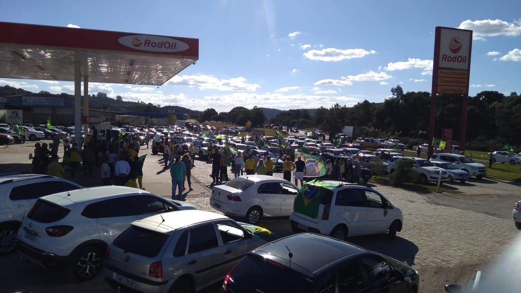 Carreata contou com participantes de diversas cidades