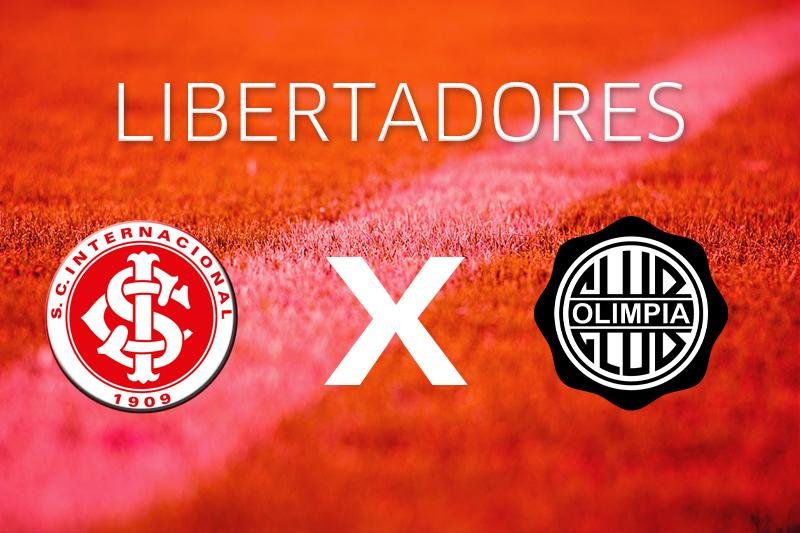 Inter quer vit&oacute;ria contra o Ol&iacute;mpia, no Beira-Rio, para seguir l&iacute;der do grupo B da Libertadores