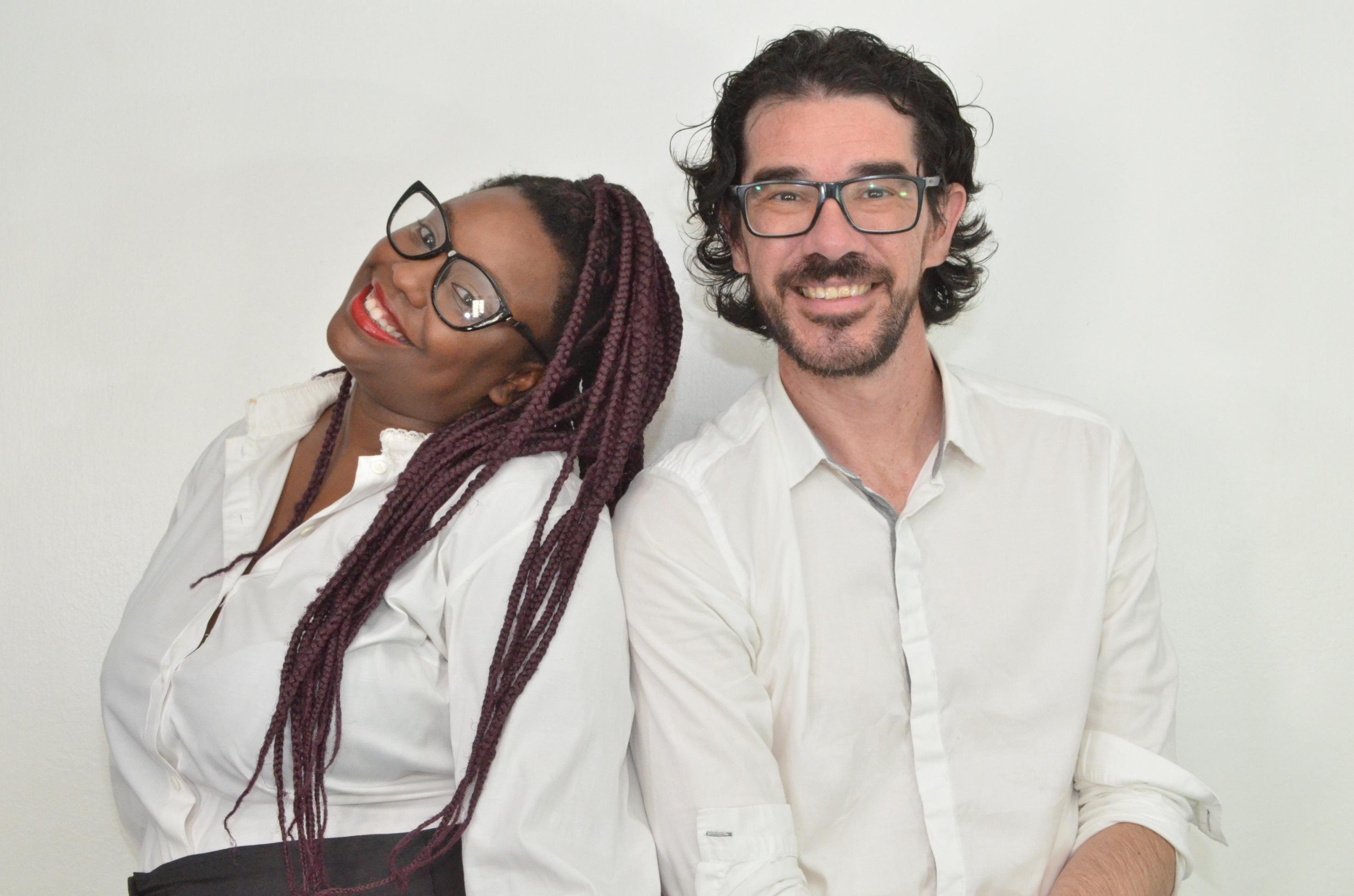 Nelly Coelho e Rodrigo K&atilde;o est&atilde;o no show "Preta no Branco"