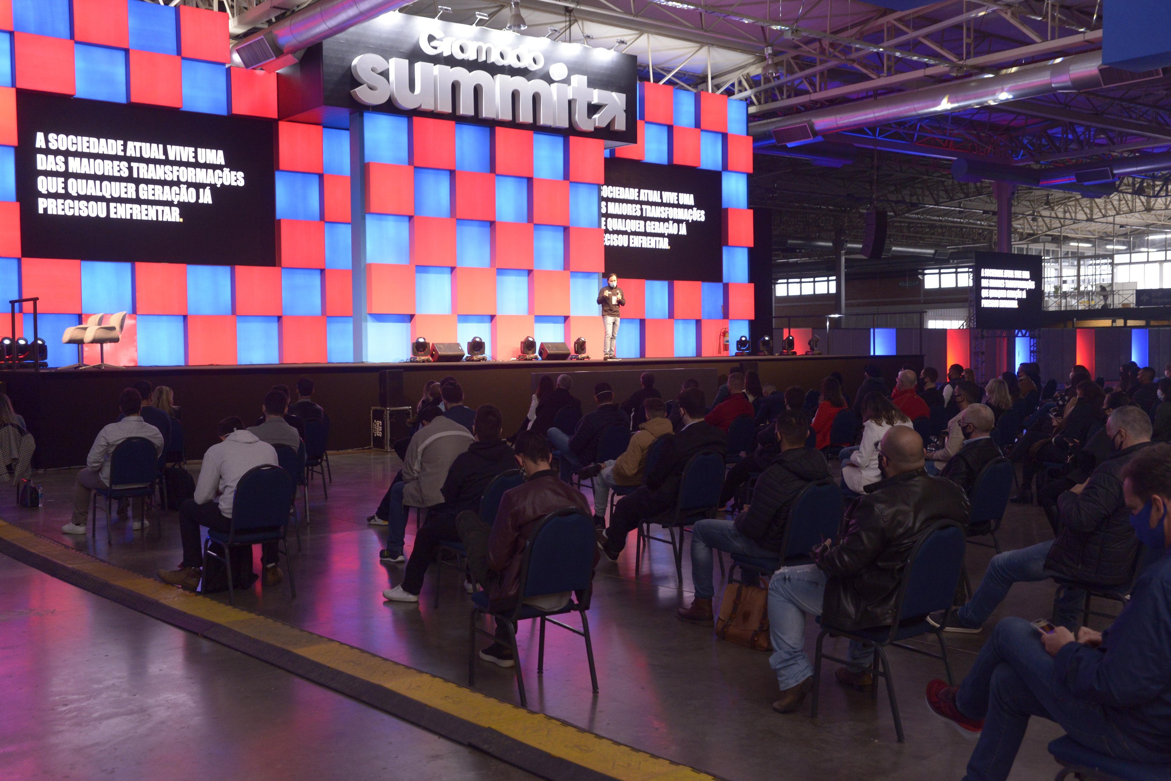 A &aacute;rea constru&iacute;da para o Gramado Summit &eacute; de mais de 20 mil m&sup2;