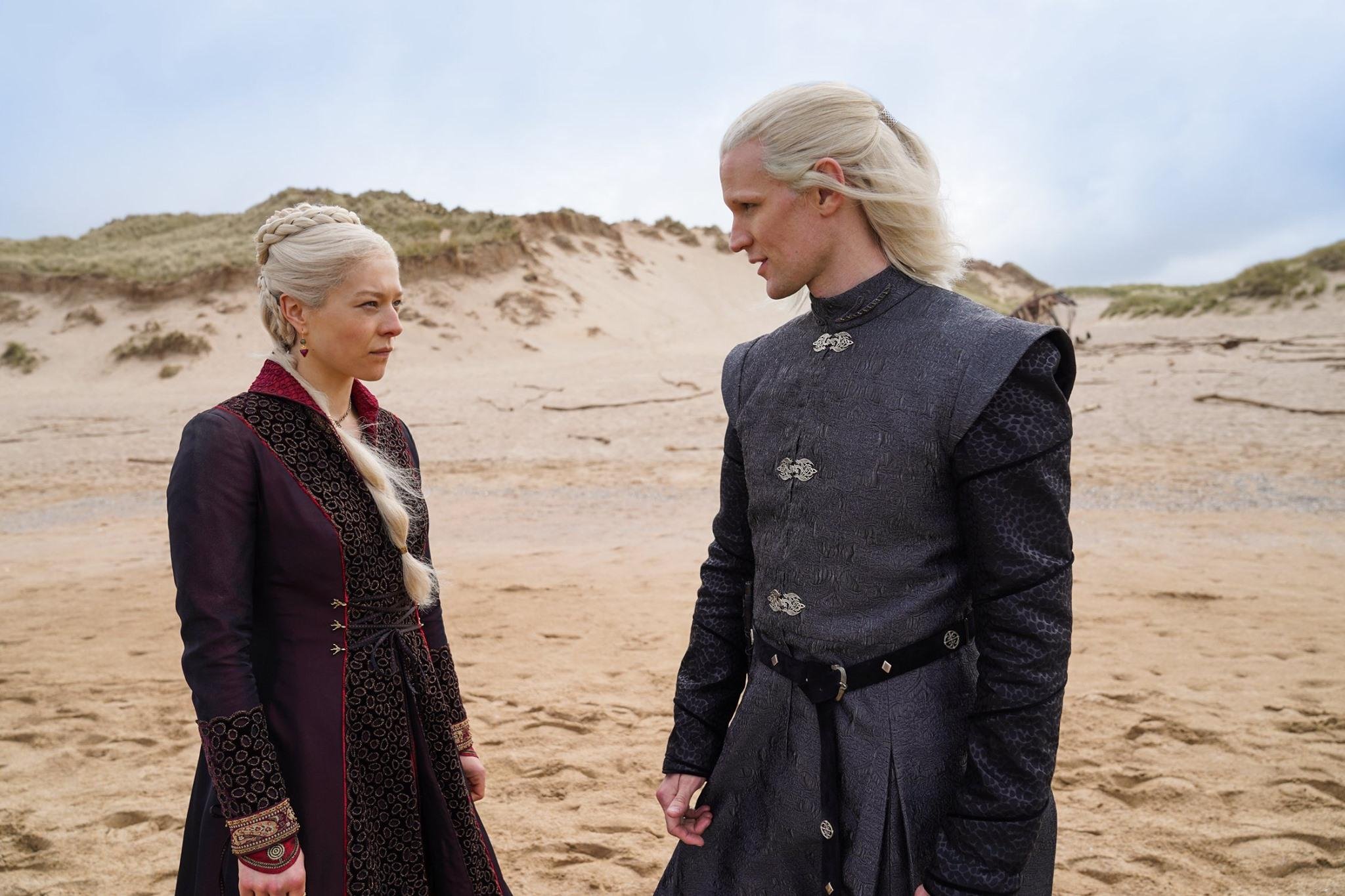 Os Targaryen: Princess Rhaenyra e Prince Daemon