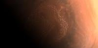 Sonda pousou em Utopia Planitia, fotografada pelo orbitador chinês