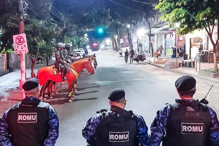 Guarda Municipal dispersa aglomera&ccedil;&otilde;es em seis pontos da Capital