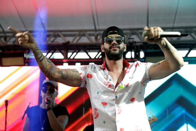 Gusttavo Lima &eacute; pai de Gabriel, de 3 anos, e Samuel, de 2
