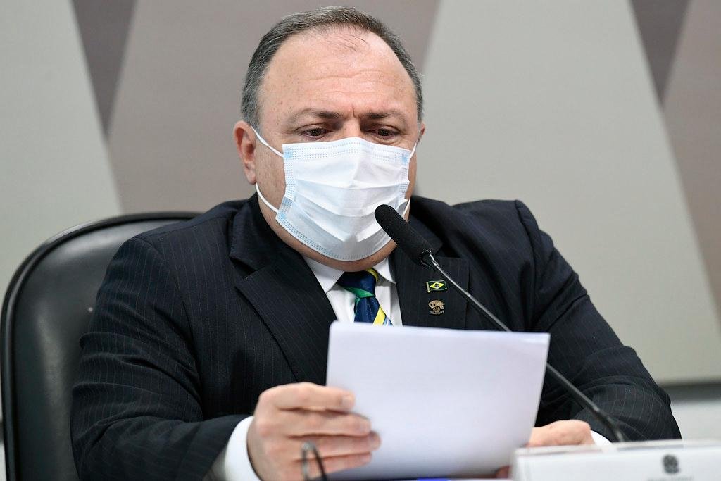 General Eduardo Pazuello detalhou por 40 minutos as a&ccedil;&otilde;es do governo federal no combate &agrave; pandemia do novo coronav&iacute;rus