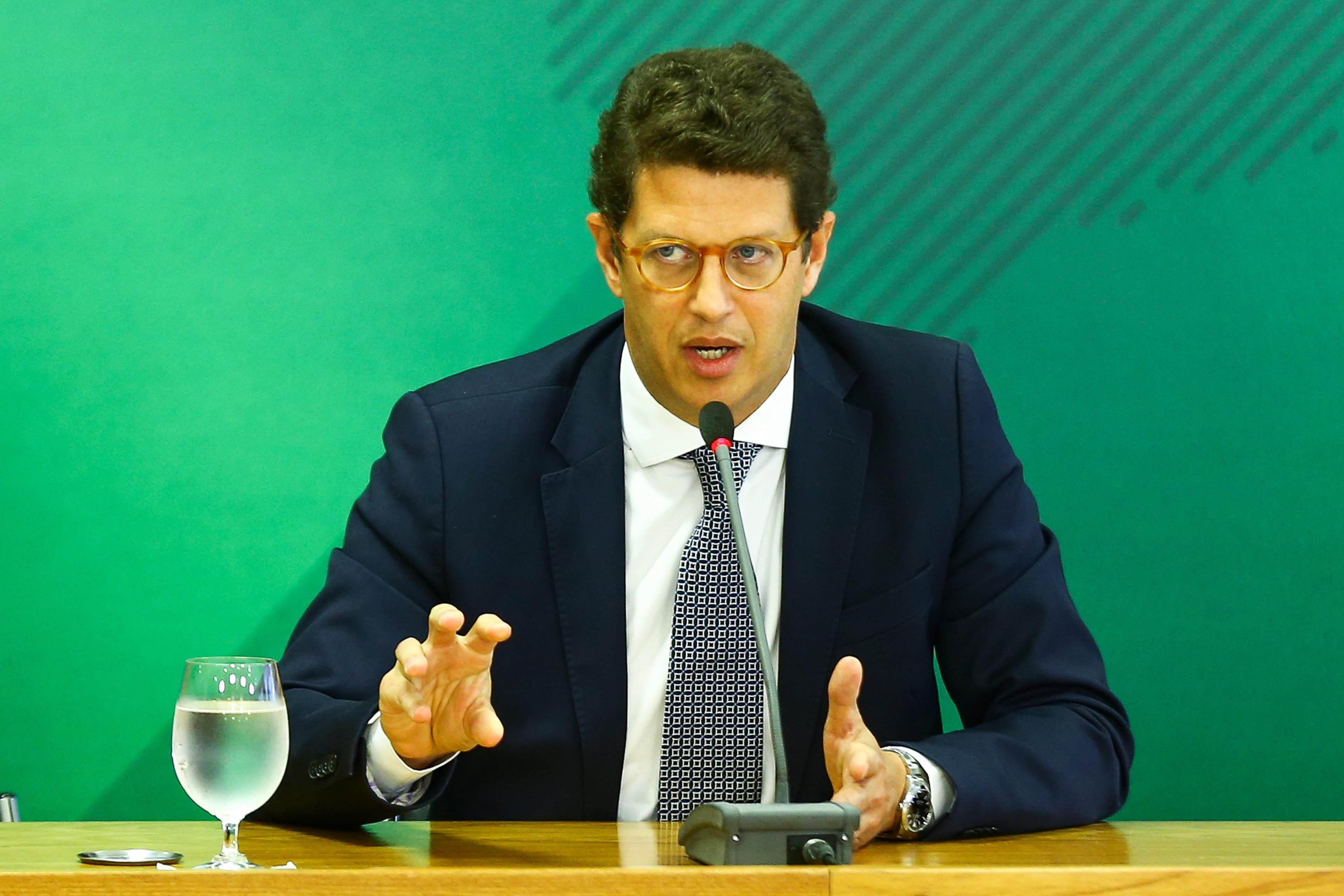 O ministro do Meio Ambiente, Ricardo Salles.